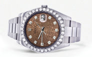 Rolex Datejust II Watch | 41 MM | Custom Jubilee Diamond Dial | Oyster Band