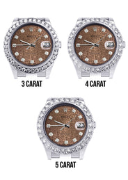 Rolex Datejust II Watch | 41 MM | Custom Jubilee Diamond Dial | Oyster Band