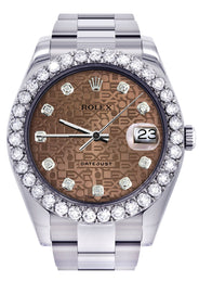 Rolex Datejust II Watch | 41 MM | Custom Jubilee Diamond Dial | Oyster Band