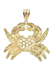 Crab  10K Gold Pendant | 20.5 Grams