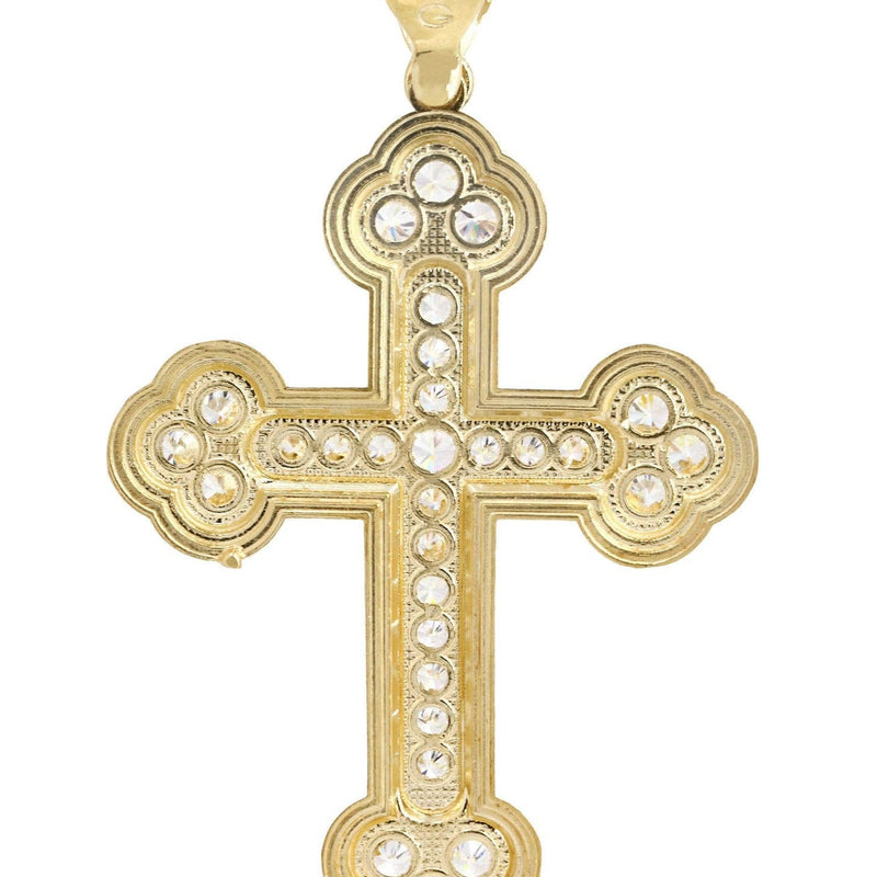 10K Gold Cross Pendant  |  12.8 Grams