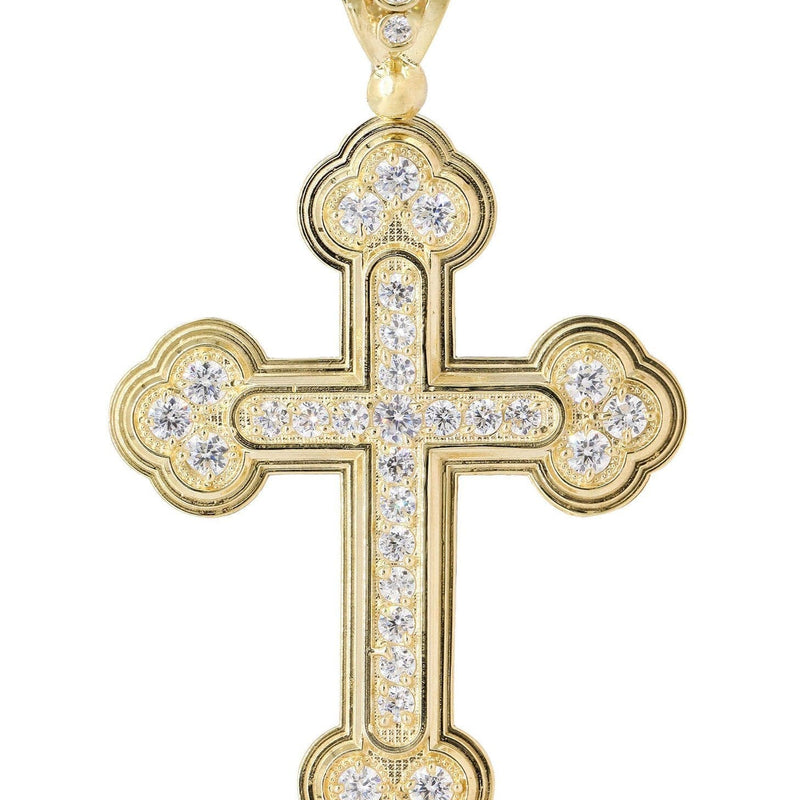 10K Gold Cross Pendant  |  12.8 Grams