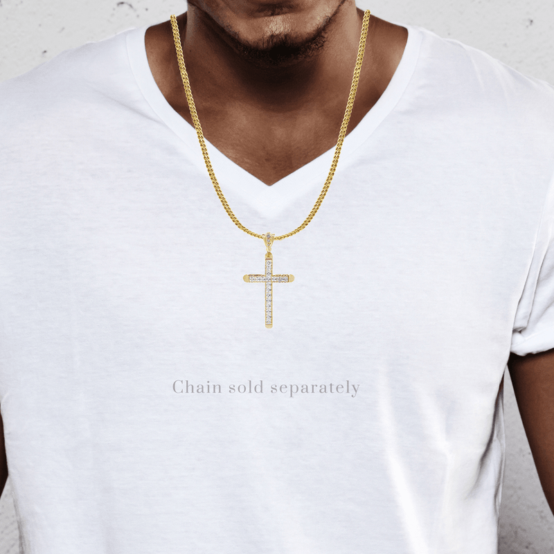 10K Gold Cross Pendant  |  15.5 Grams