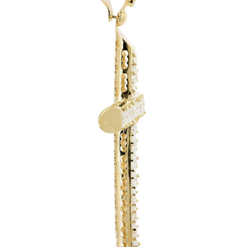 10K Gold Cross Pendant  |  15.5 Grams