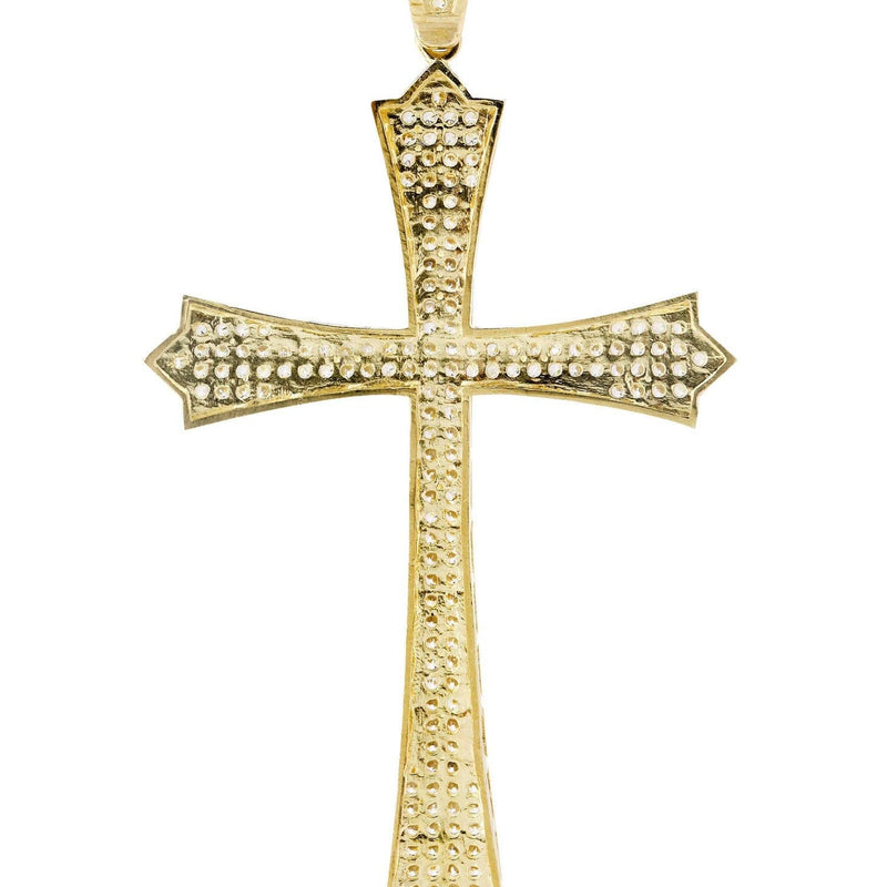 10K Gold Cross Pendant  |  6.3 Grams