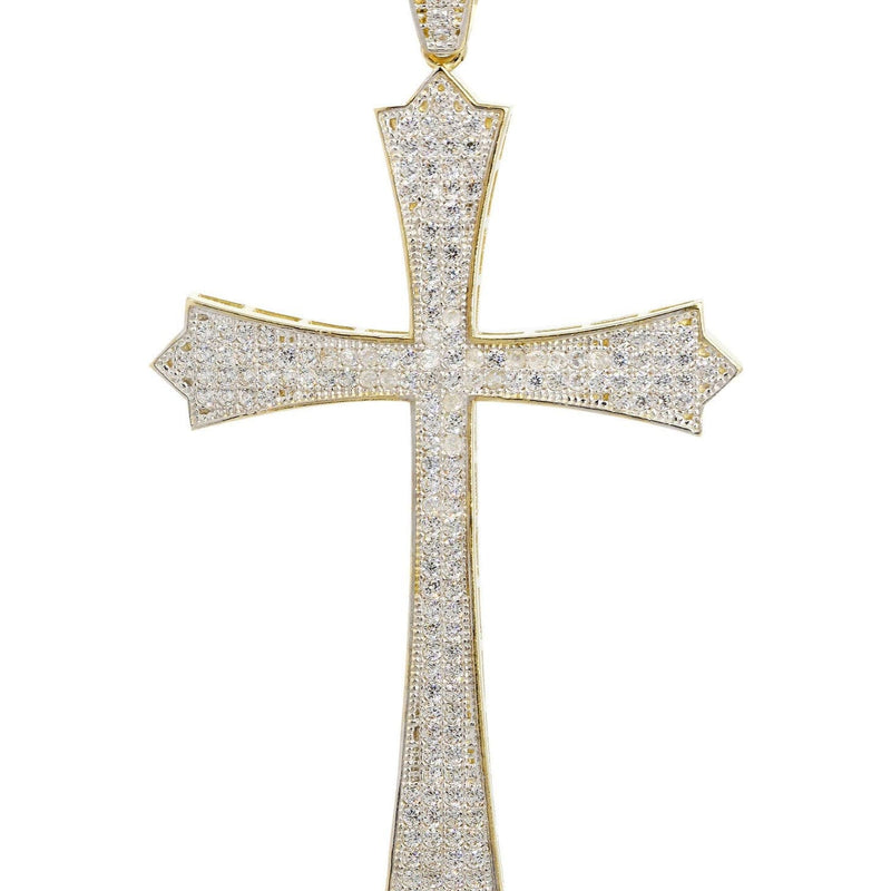10K Gold Cross Pendant  |  6.3 Grams