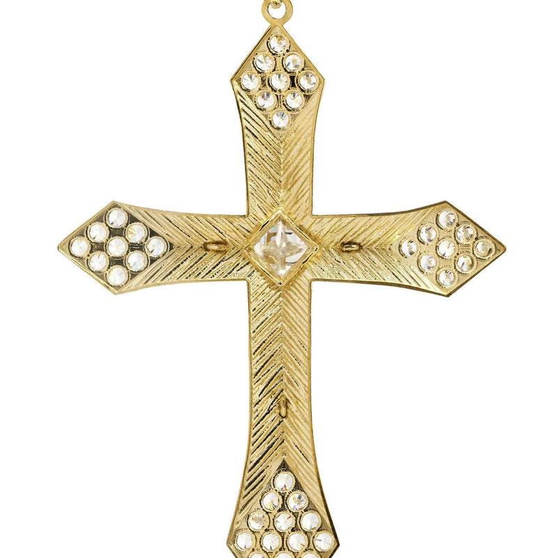 10K Gold Cross / Crucifix Pendant  |  13 Grams