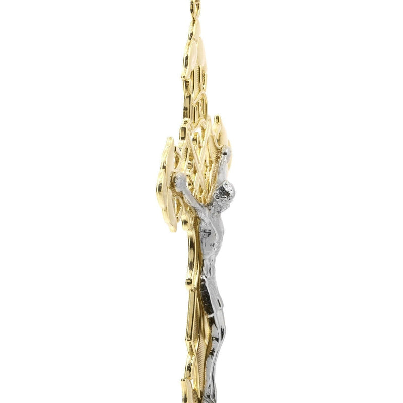 10K Gold Cross / Crucifix Pendant  |  15.1 Grams