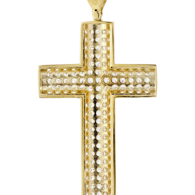 10K Gold Cross Pendant  |  17.4 Grams