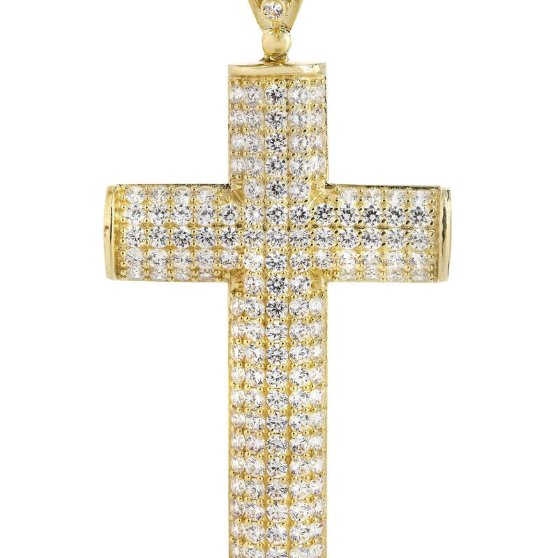 10K Gold Cross Pendant  |  17.4 Grams