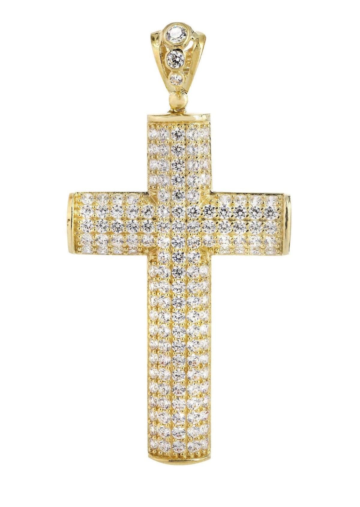 10K Gold Cross Pendant  |  17.4 Grams