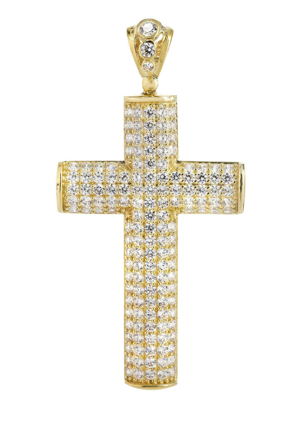 10K Gold Cross Pendant  |  17.4 Grams