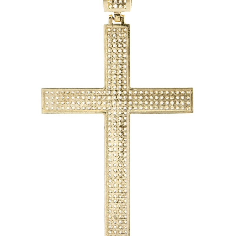10K Gold Cross Pendant  |  21 Grams