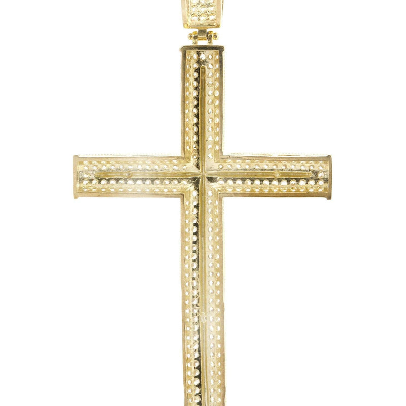 10K Gold Cross Pendant  |  7.7 Grams