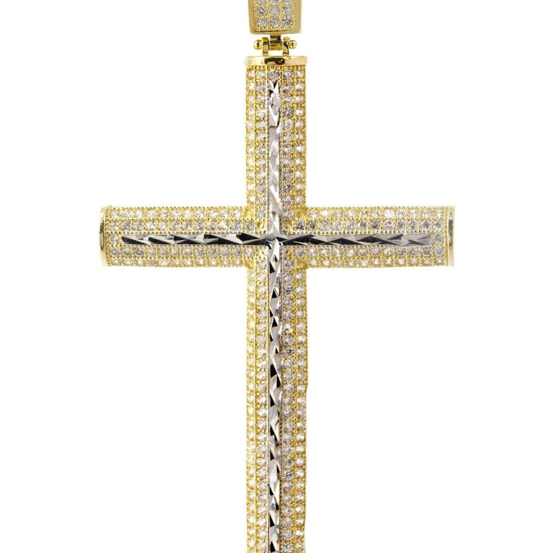 10K Gold Cross Pendant  |  7.7 Grams