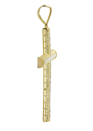 10K Gold Cross Pendant  |  7.7 Grams