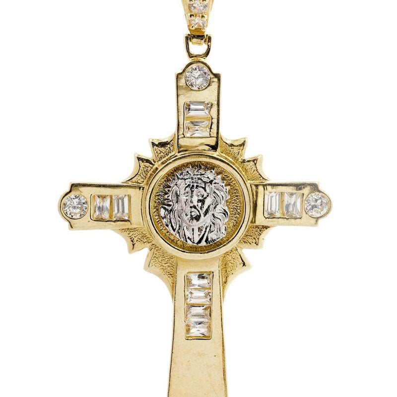 10K Gold Cross Pendant  |  13.5 Grams