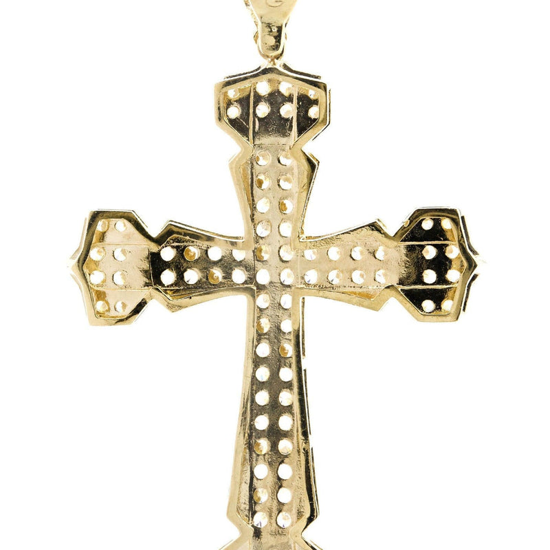10K Gold Cross Pendant  |  16.7 Grams