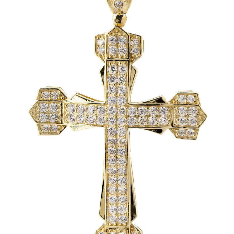 10K Gold Cross Pendant  |  16.7 Grams
