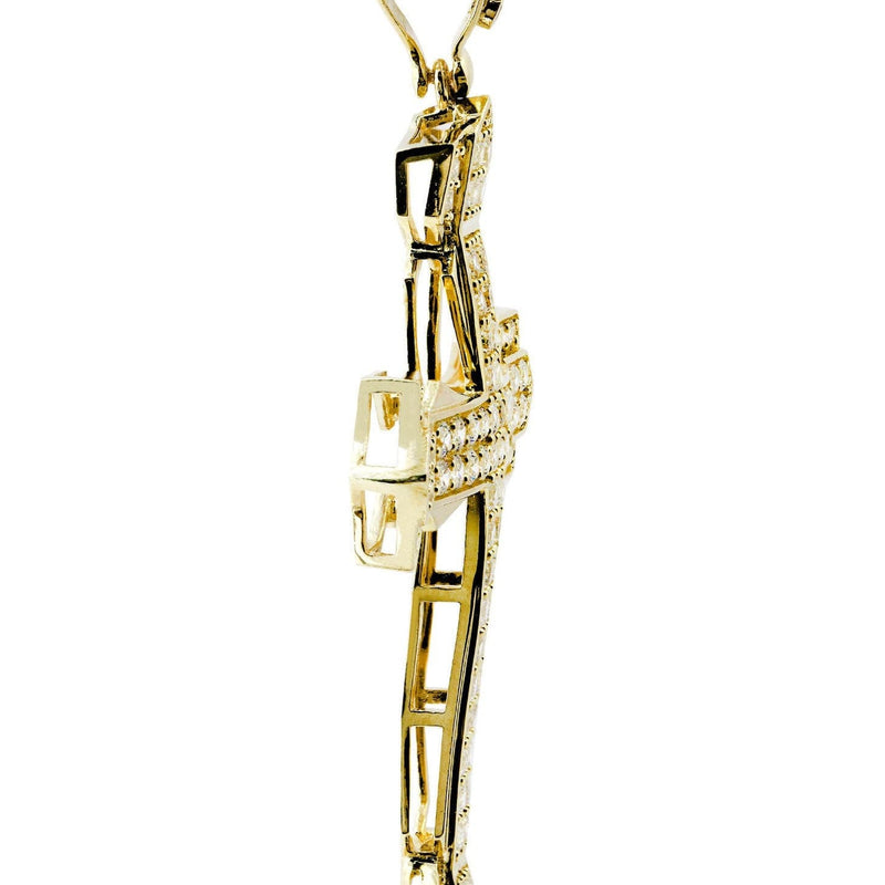 10K Gold Cross Pendant  |  16.7 Grams