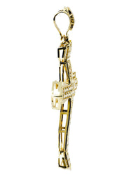 10K Gold Cross Pendant  |  16.7 Grams