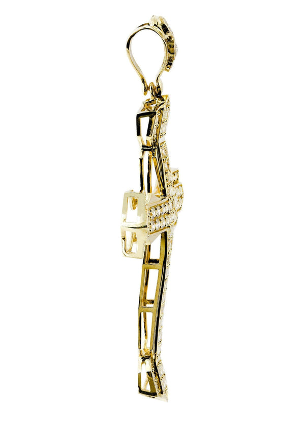 10K Gold Cross Pendant  |  16.7 Grams