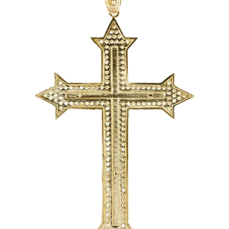 10K Gold Cross Pendant  |  7.6 Grams