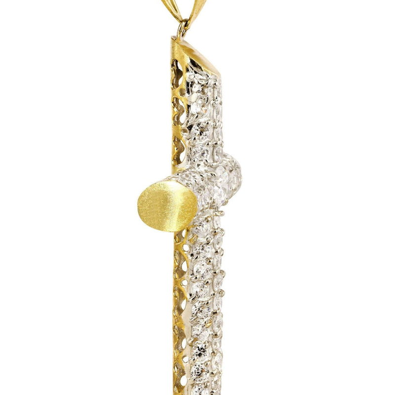 10K Gold Cross Pendant  |  17.3 Grams
