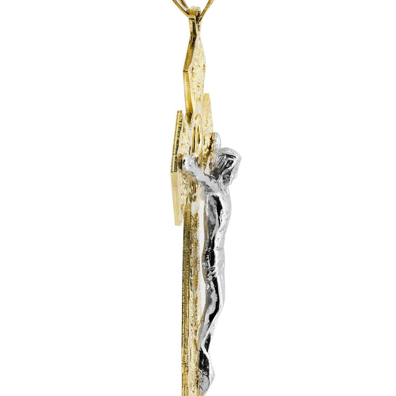 10K Gold Cross / Crucifix Pendant |  9.3 Grams
