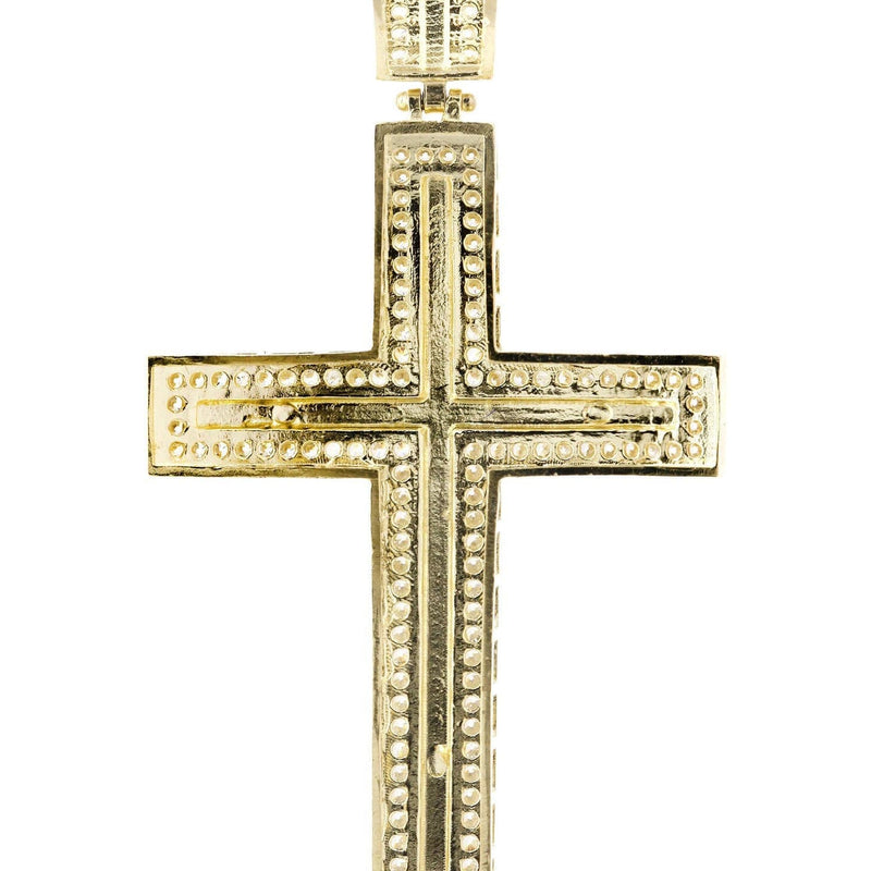 10K Gold Cross Pendant  |  7.7 Grams