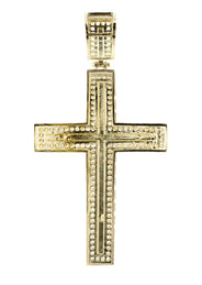 10K Gold Cross Pendant  |  7.7 Grams