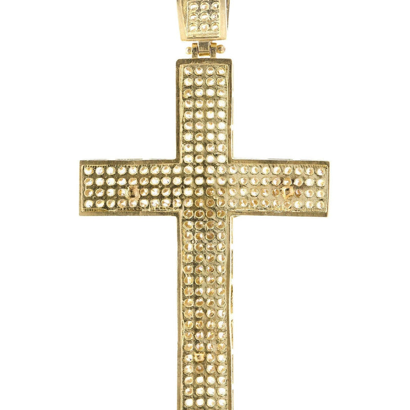10K Gold Cross / Crucifix Pendant  |  7 Grams