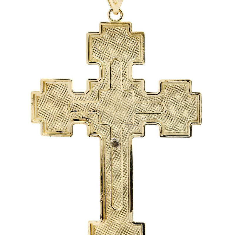 10K Gold Cross / Crucifix Pendant  |  7.1 Grams