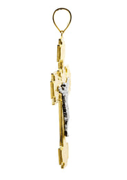 10K Gold Cross / Crucifix Pendant  |  7.1 Grams
