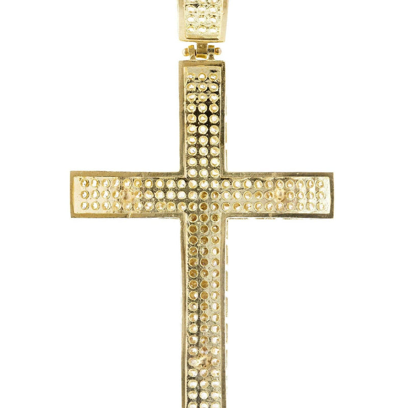 10K Gold Cross / Crucifix Pendant |  8 Grams