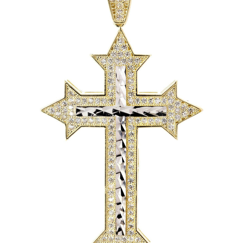 10K Gold Cross Pendant  |  6.1 Grams