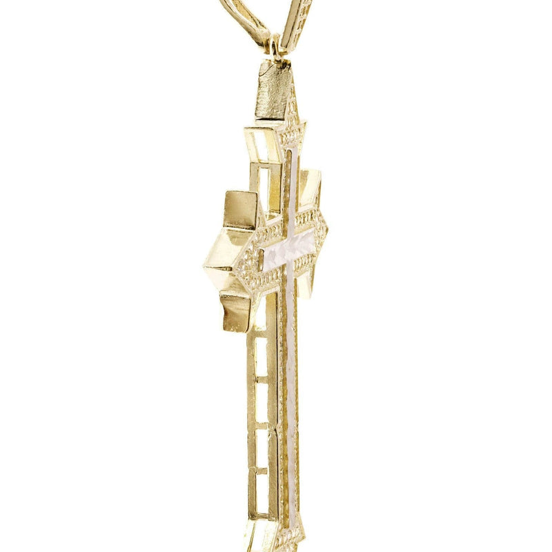 10K Gold Cross Pendant  |  6.1 Grams