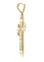 10K Gold Cross Pendant  |  6.1 Grams
