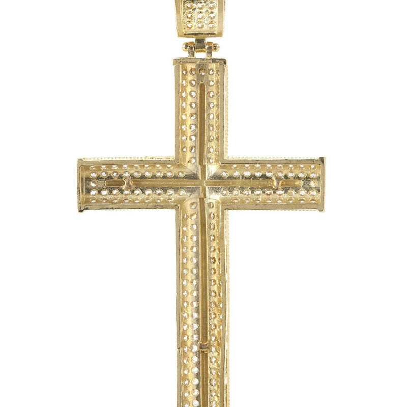 10K Gold Cross / Crucifix Pendant  |  7.9 Grams