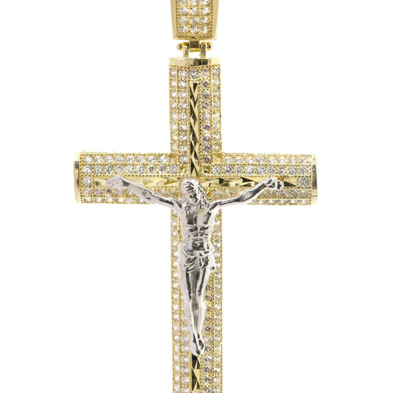 10K Gold Cross / Crucifix Pendant  |  7.9 Grams