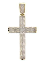 10K Gold Cross Pendant  |  6.5 Grams