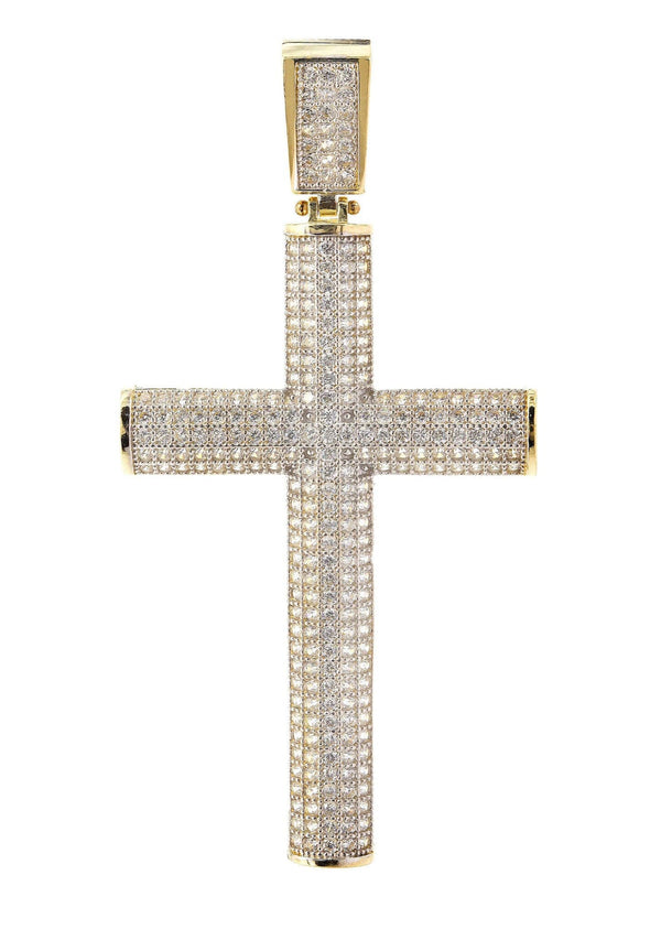 10K Gold Cross Pendant  |  6.5 Grams