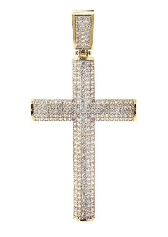 10K Gold Cross Pendant  |  6.5 Grams