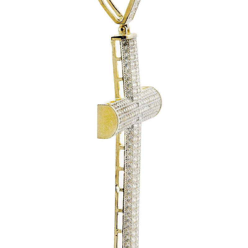 10K Gold Cross Pendant  |  6.5 Grams