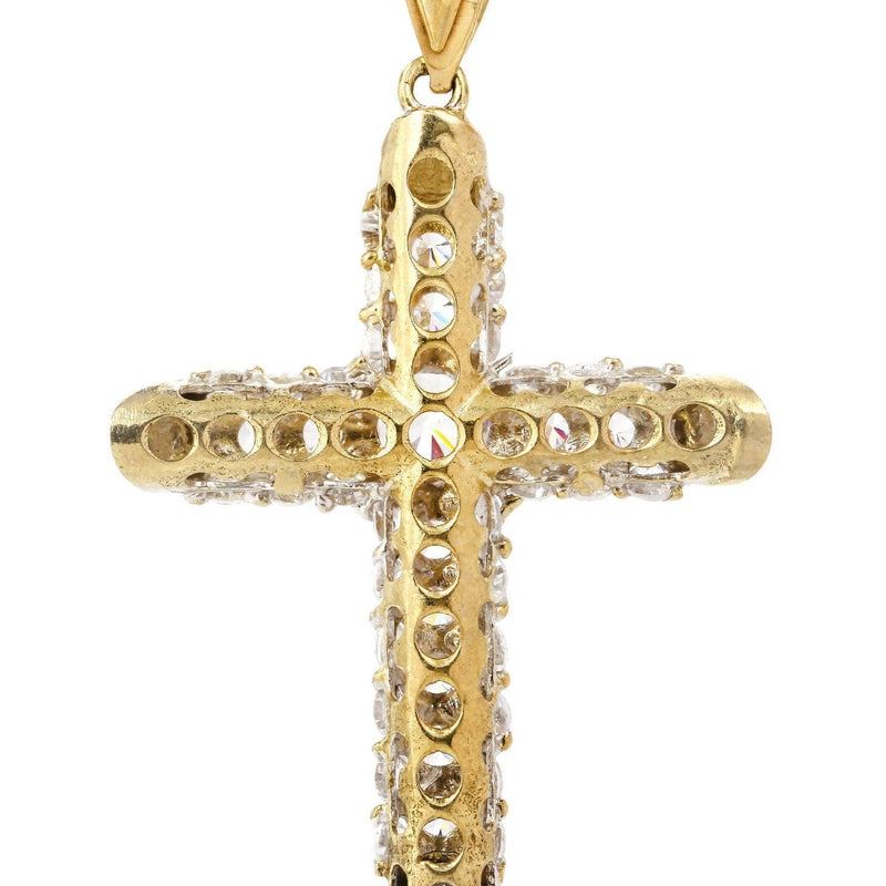 10K Gold Cross Pendant  |  9.2 Grams