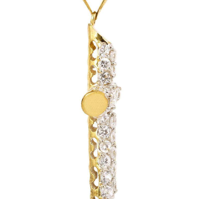 10K Gold Cross Pendant  |  9.2 Grams
