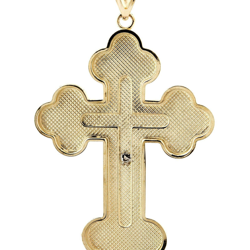 10K Gold Cross / Crucifix Pendant  |  5.9 Grams