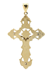 10K Gold Cross / Crucifix Pendant  |  10.3 Grams