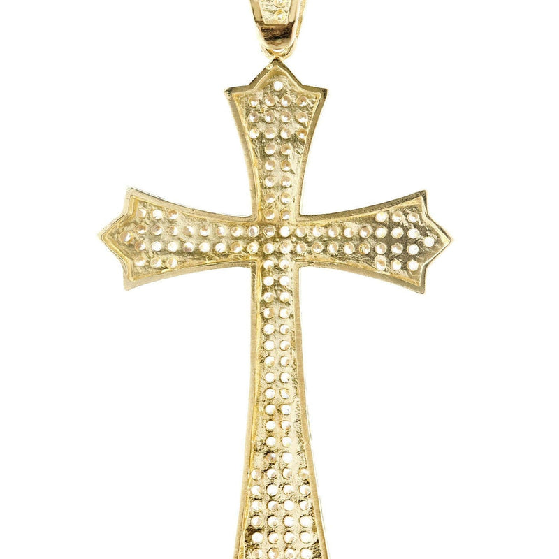 10K Gold Cross Pendant  |  4.8 Grams