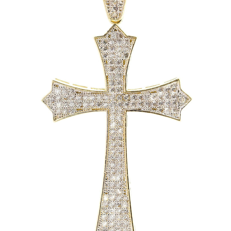 10K Gold Cross Pendant  |  4.8 Grams